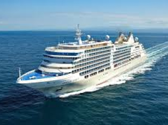 Luxury Cruise Ship Silver Dawn Arrives at Galle Port